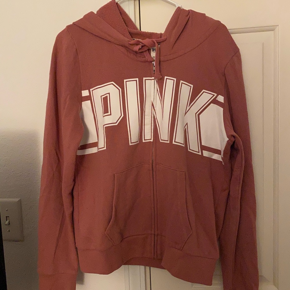 PINK Zip Up Hoodie